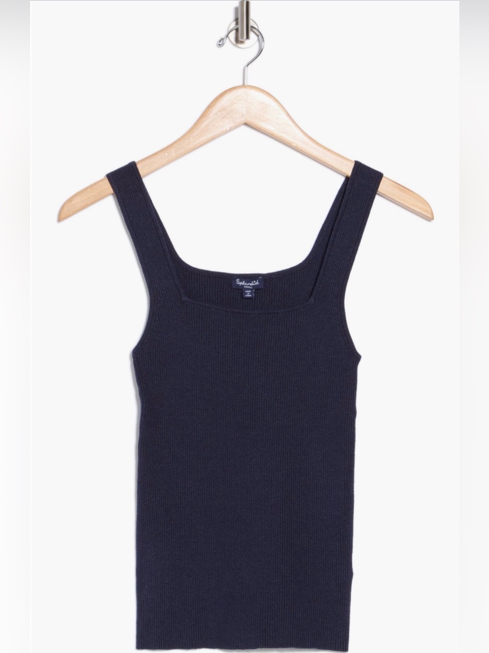Splendid Ribbed Square Neck Tank Top - Picture 3 of 3
